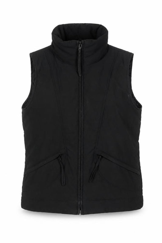 Dorothy Perkins Women Black Size 8 Padded Zip Puffer Waistcoat