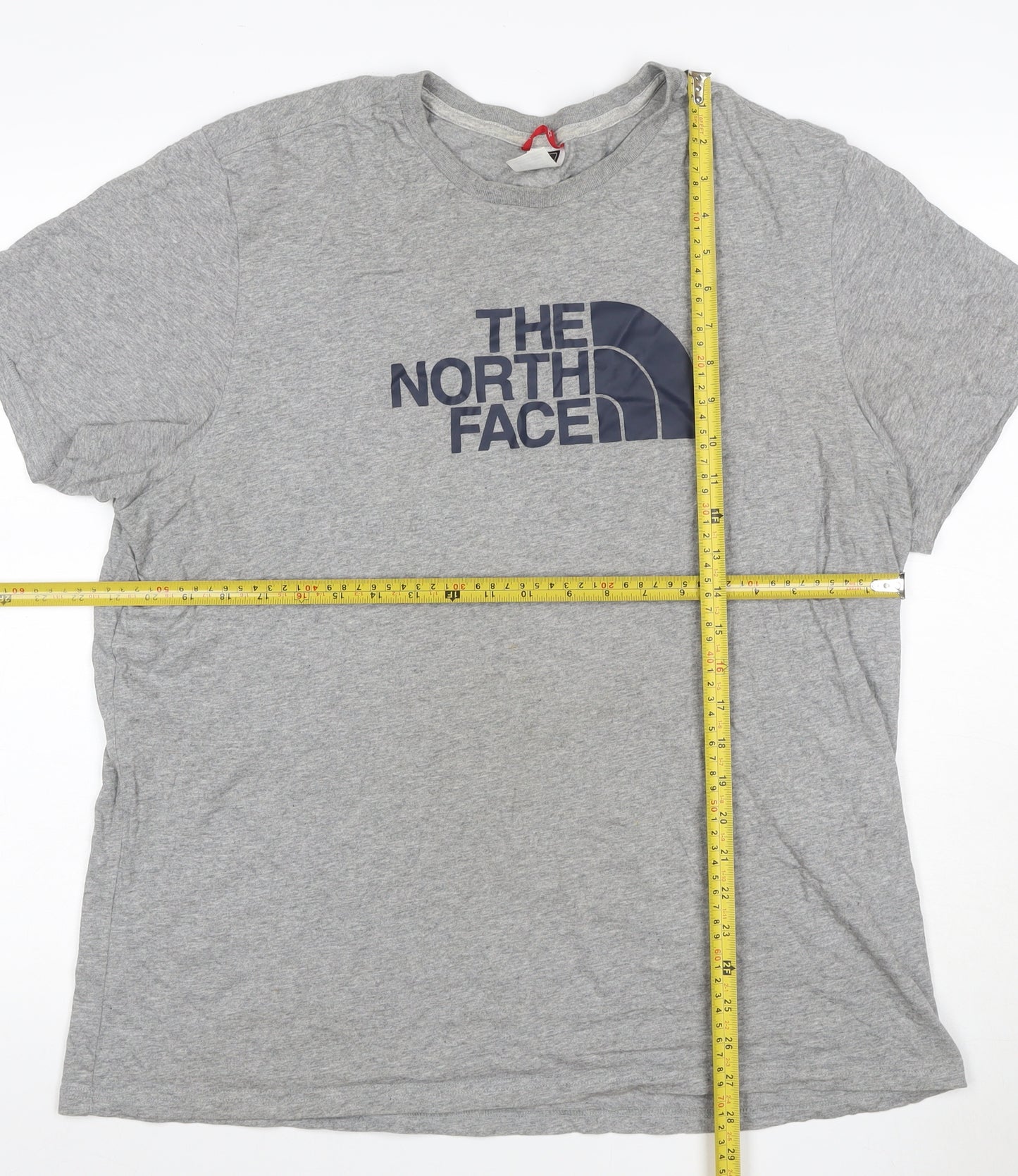 The North Face Men’s Grey XL Logo Graphic Short Sleeve Crew Neck T-Shirt