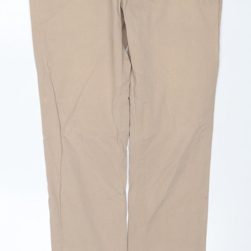 AllSaints Men’s Beige 30 Chino Trousers Cotton Stretch Straight