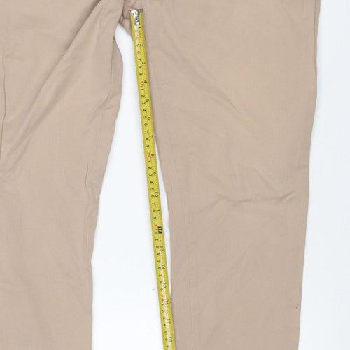 AllSaints Men’s Beige 30 Chino Trousers Cotton Stretch Straight