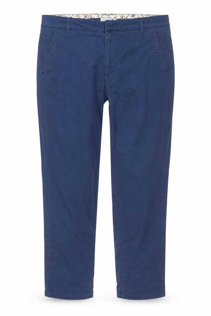 Marks & Spencer Women Blue UK 12 Bootcut Stretch Jeans Floral Trim