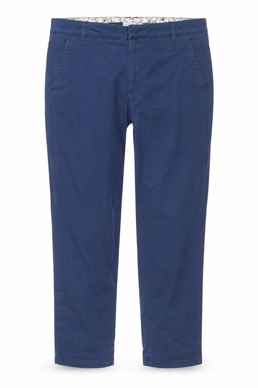 Marks & Spencer Women Blue UK 12 Bootcut Stretch Jeans Floral Trim