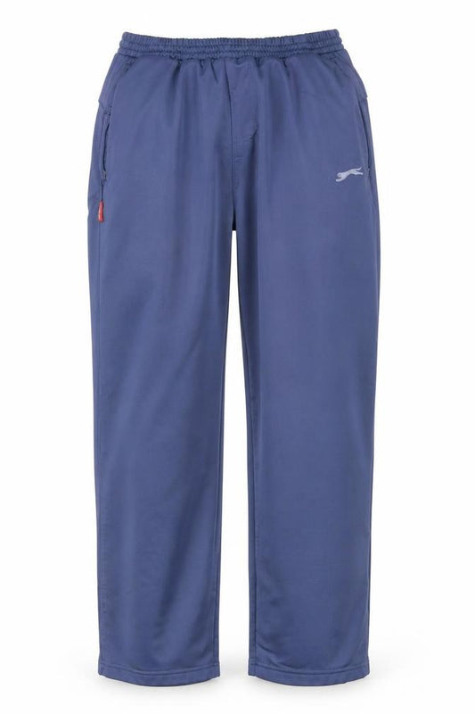 Slazenger Men’s Blue S Track Pants Straight Leg Zip Pockets