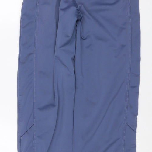 Slazenger Men’s Blue S Track Pants Straight Leg Zip Pockets