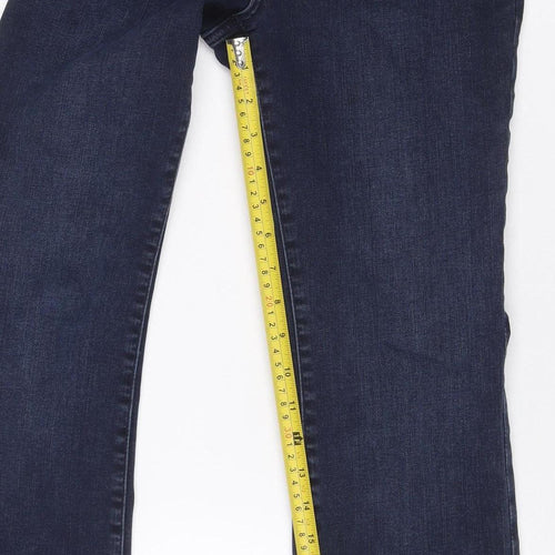 Next Women’s Blue Dark Wash Skinny Stretch Jeans UK 10
