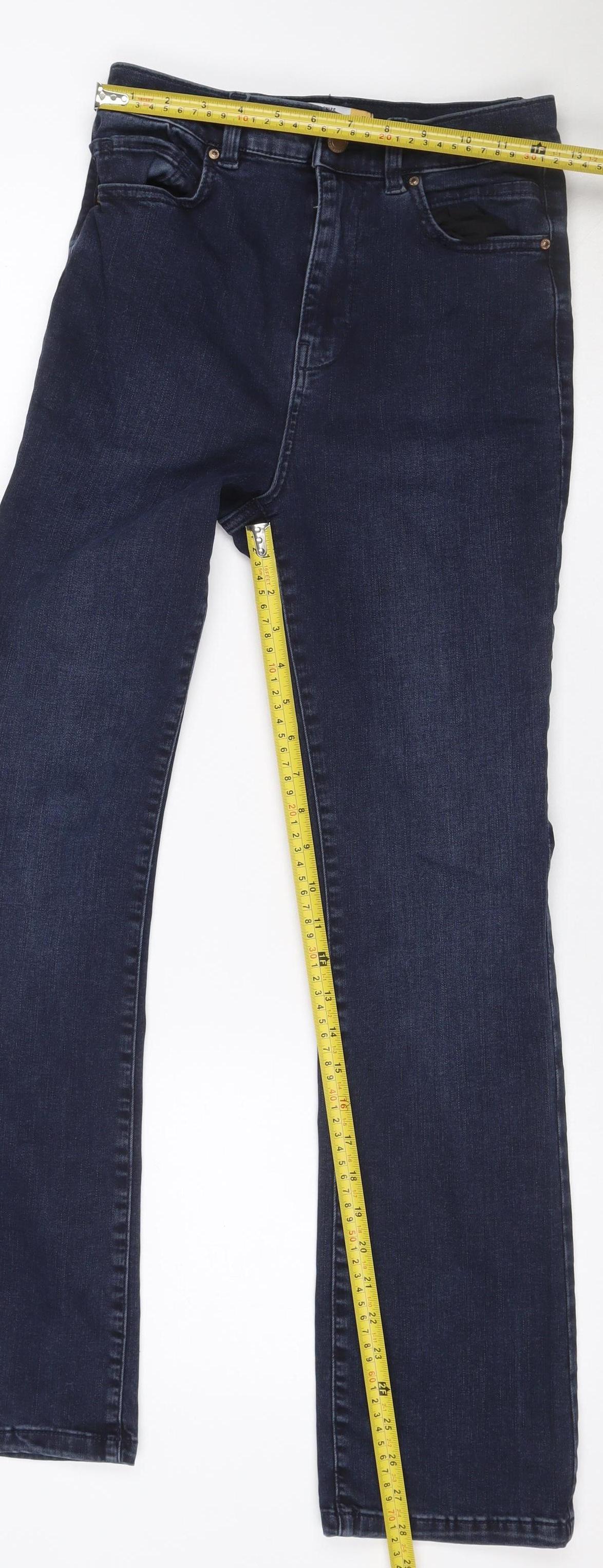 Next Women’s Blue Dark Wash Skinny Stretch Jeans UK 10