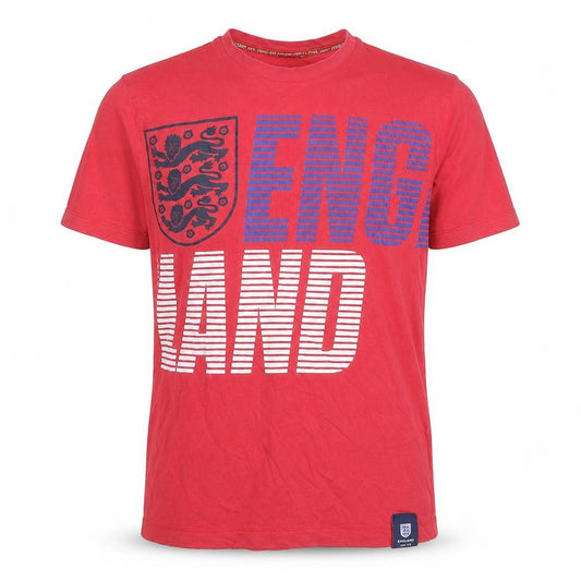 England Men’s Red M England Graphic Crew Neck Short Sleeve T-Shirt