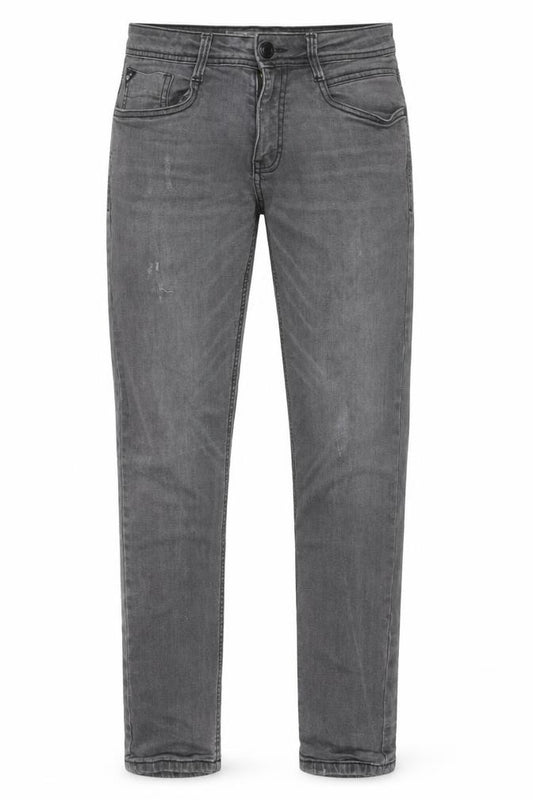 Duck and Cover Men’s Grey 32 Regular Straight Stretch Jeans