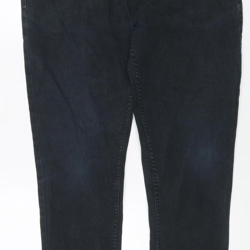 Denim Co. Men's Black W36 L30 Skinny Stretch Jeans