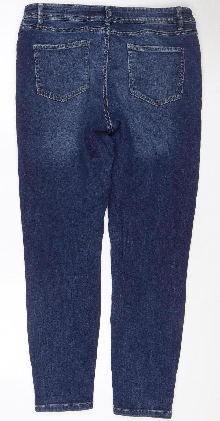 Bodyflirt Women’s Blue UK 14 Slim Stretch Bootcut Denim Jeans