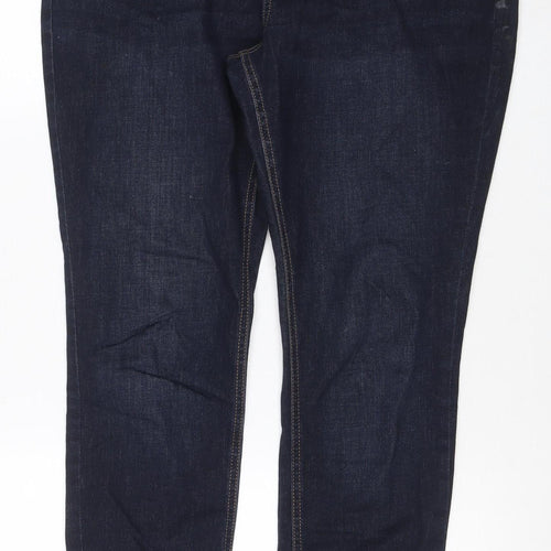 TU Women’s Blue Straight Leg Stretch Denim Jeans Size 16 Tall