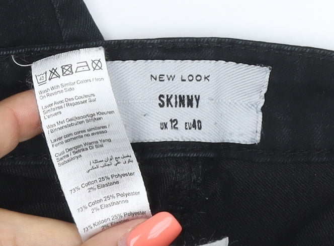 New Look Women’s Black Skinny Stretch Jeans UK 12