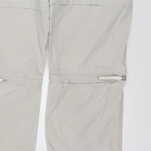 Peter Storm Women’s Beige Size 14 Convertible Cargo Trousers