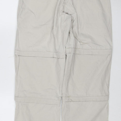 Peter Storm Women’s Beige Size 14 Convertible Cargo Trousers