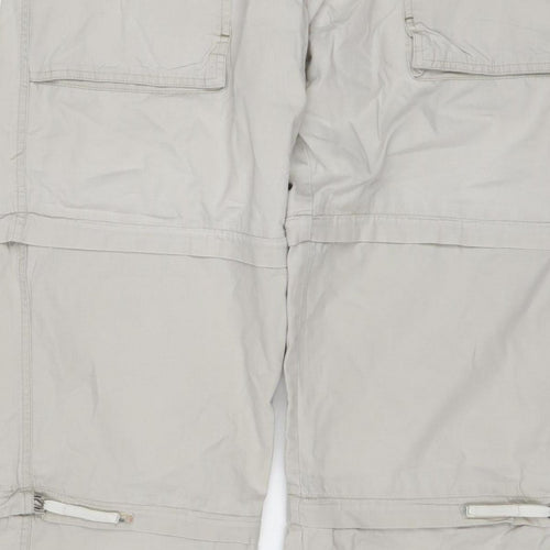 Peter Storm Women’s Beige Size 14 Convertible Cargo Trousers