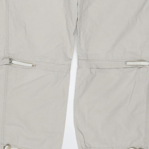 Peter Storm Women’s Beige Size 14 Convertible Cargo Trousers