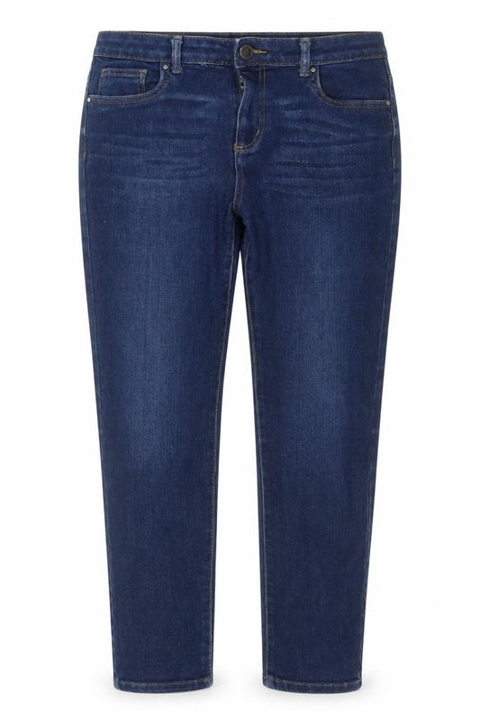 St Bernard Women’s Blue UK 14 Straight Stretch Dark Wash Jeans