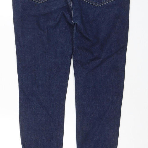 St Bernard Women’s Blue UK 14 Straight Stretch Dark Wash Jeans