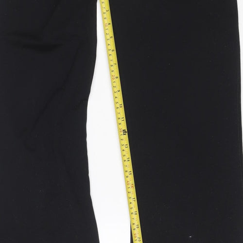 Adidas Women’s Black UK 12 Bootcut Stretch Gym Yoga Trousers
