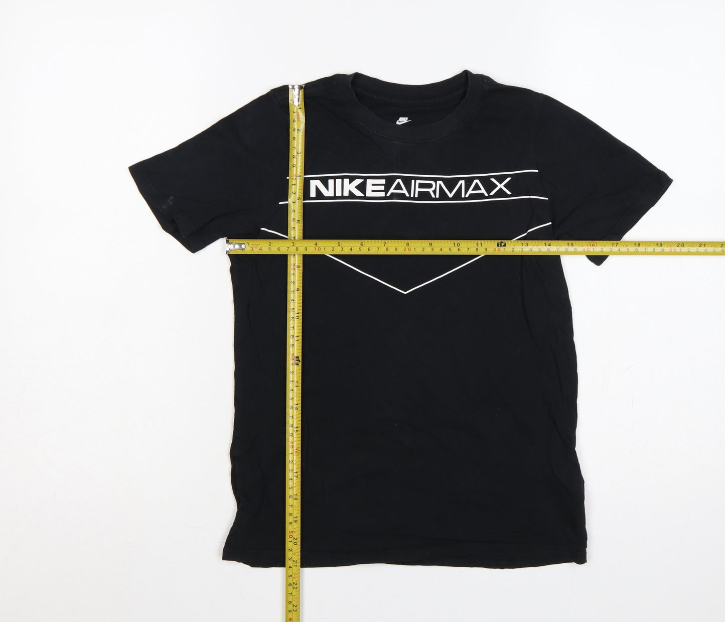 Nike Boys Black 10-12 Years Air Max Graphic Jersey T-Shirt