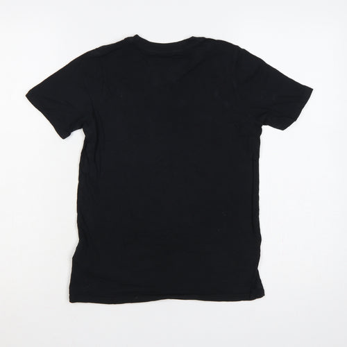 Nike Boys Black 10-12 Years Air Max Graphic Jersey T-Shirt