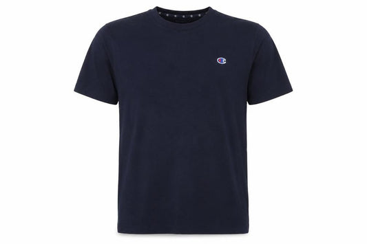 Champion Men’s Blue M Athletic Logo Short Sleeve Crew Neck T-Shirt