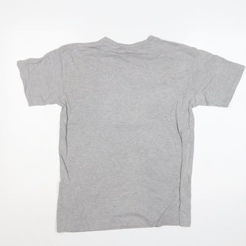 Marvel Boys Grey 12-13 Years Short Sleeve Graphic Print T-Shirt