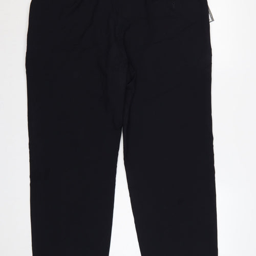 Marks and Spencer Men Blue 40 Regular Fit Formal Trousers 40W 31L