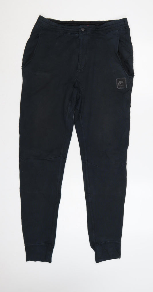 Nike Air Max Men's Black M Slim Tapered Jogger Trousers