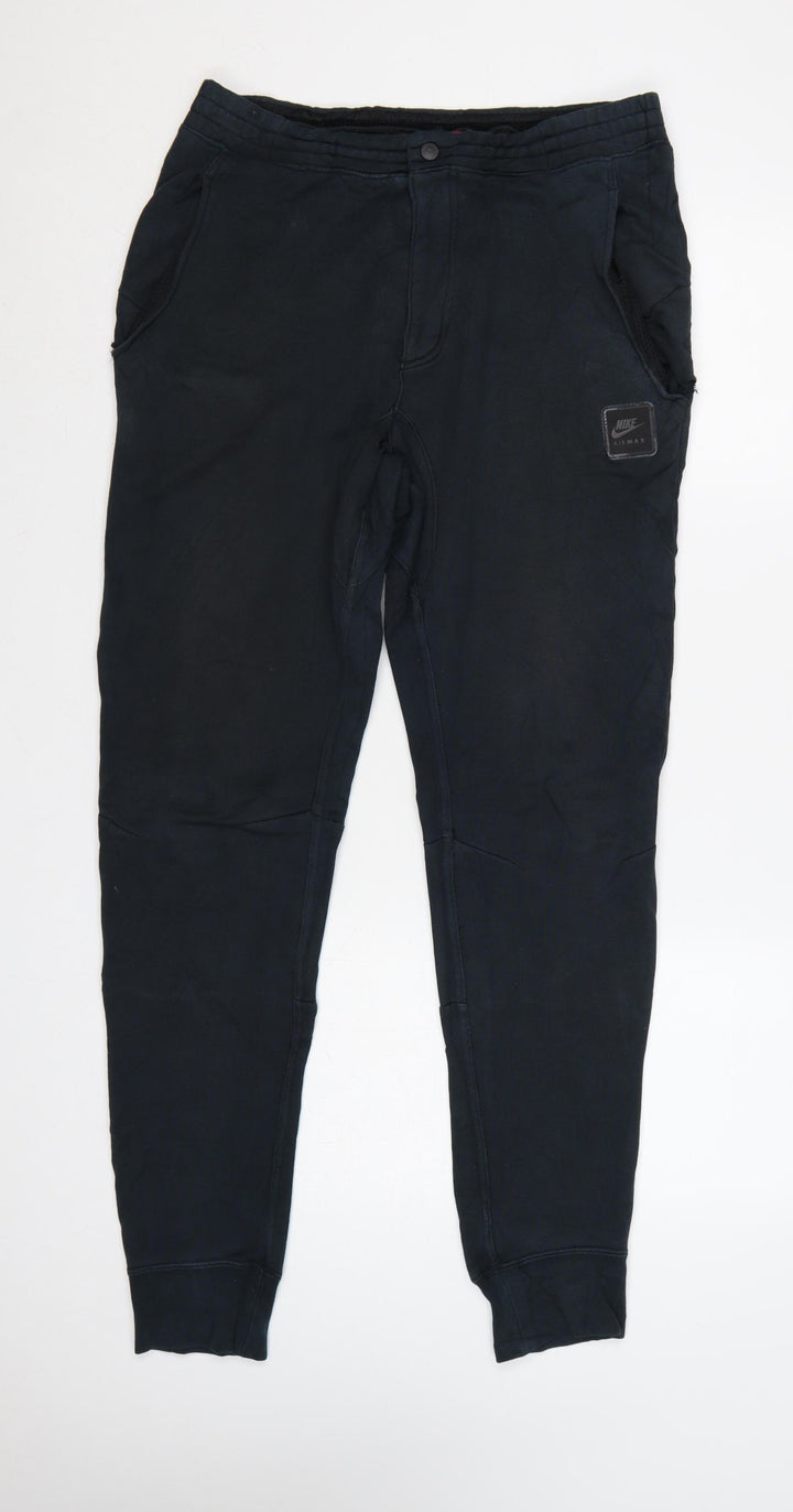 Nike Air Max Men's Black M Slim Tapered Jogger Trousers