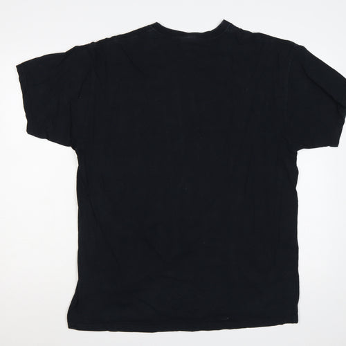 Fruit of the Loom Men Black XL Metallica Skull Graphic T-Shirt