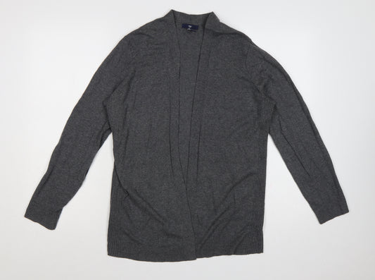 Gap Women’s Grey L Open Knit Longline Cardigan