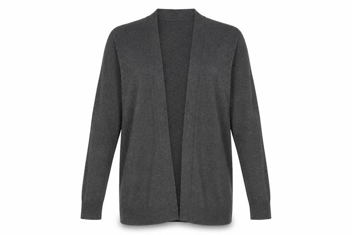 Gap Women’s Grey L Open Knit Longline Cardigan