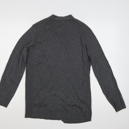 Gap Women’s Grey L Open Knit Longline Cardigan