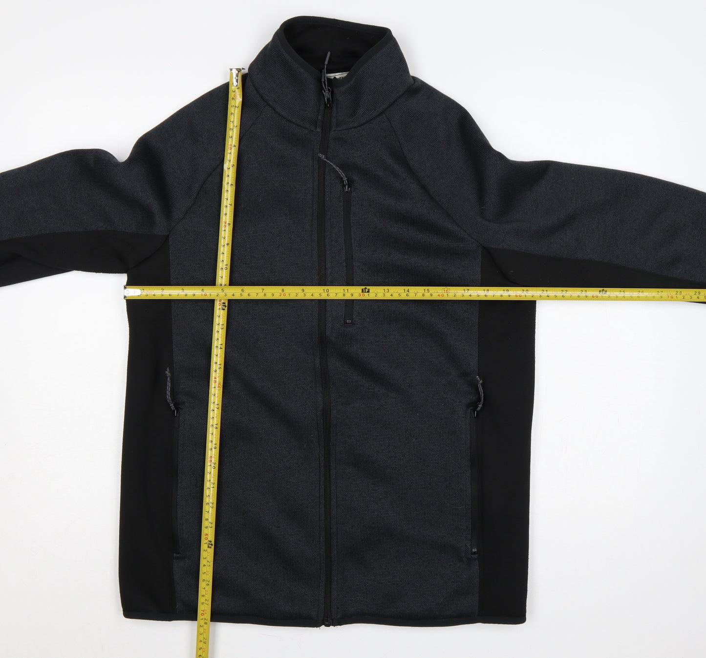 Mountain Warehouse Men's Black L Basic Jacket Full Zip Soft Shell