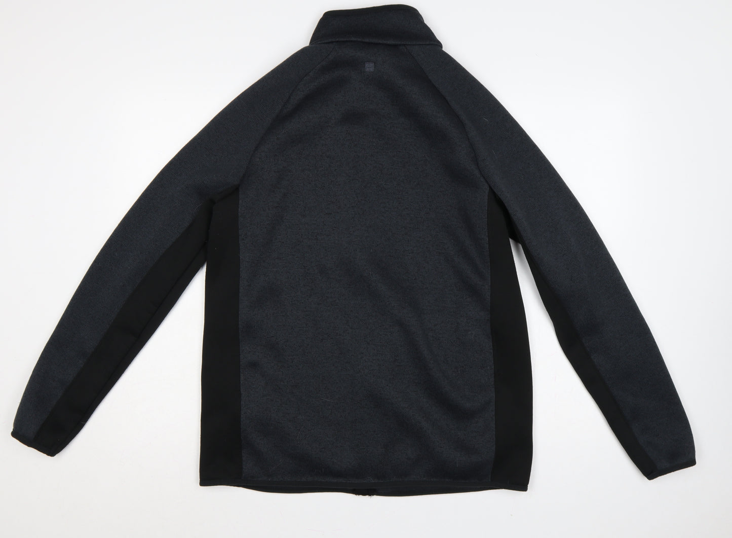 Mountain Warehouse Men's Black L Basic Jacket Full Zip Soft Shell