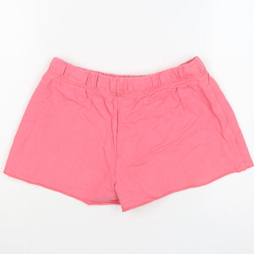 Pineapple Women’s Pink UK 12 Sweat Shorts Drawstring Dance Logo