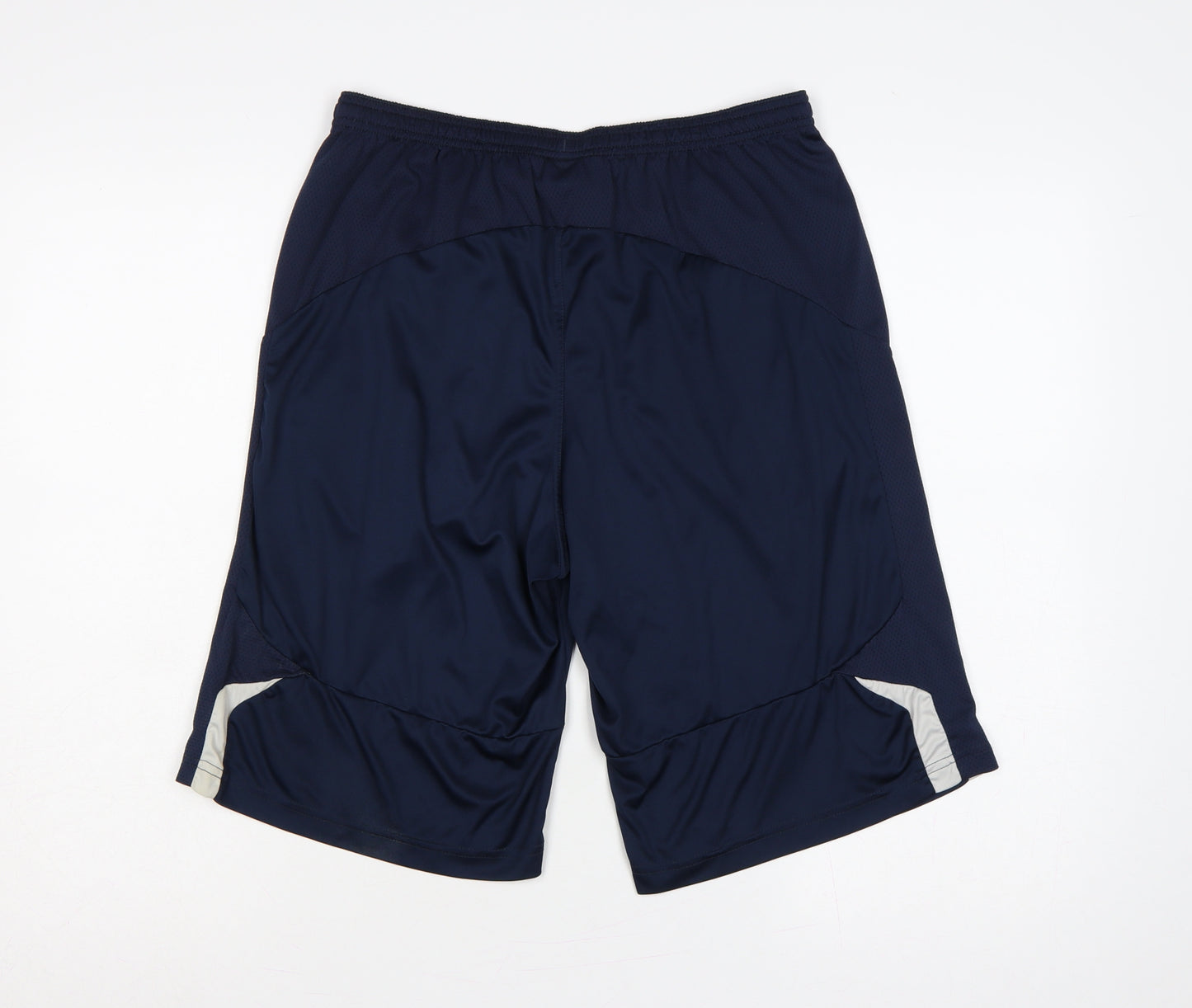 Umbro England Men’s Blue L Athletic Football Shorts Mesh 2000s