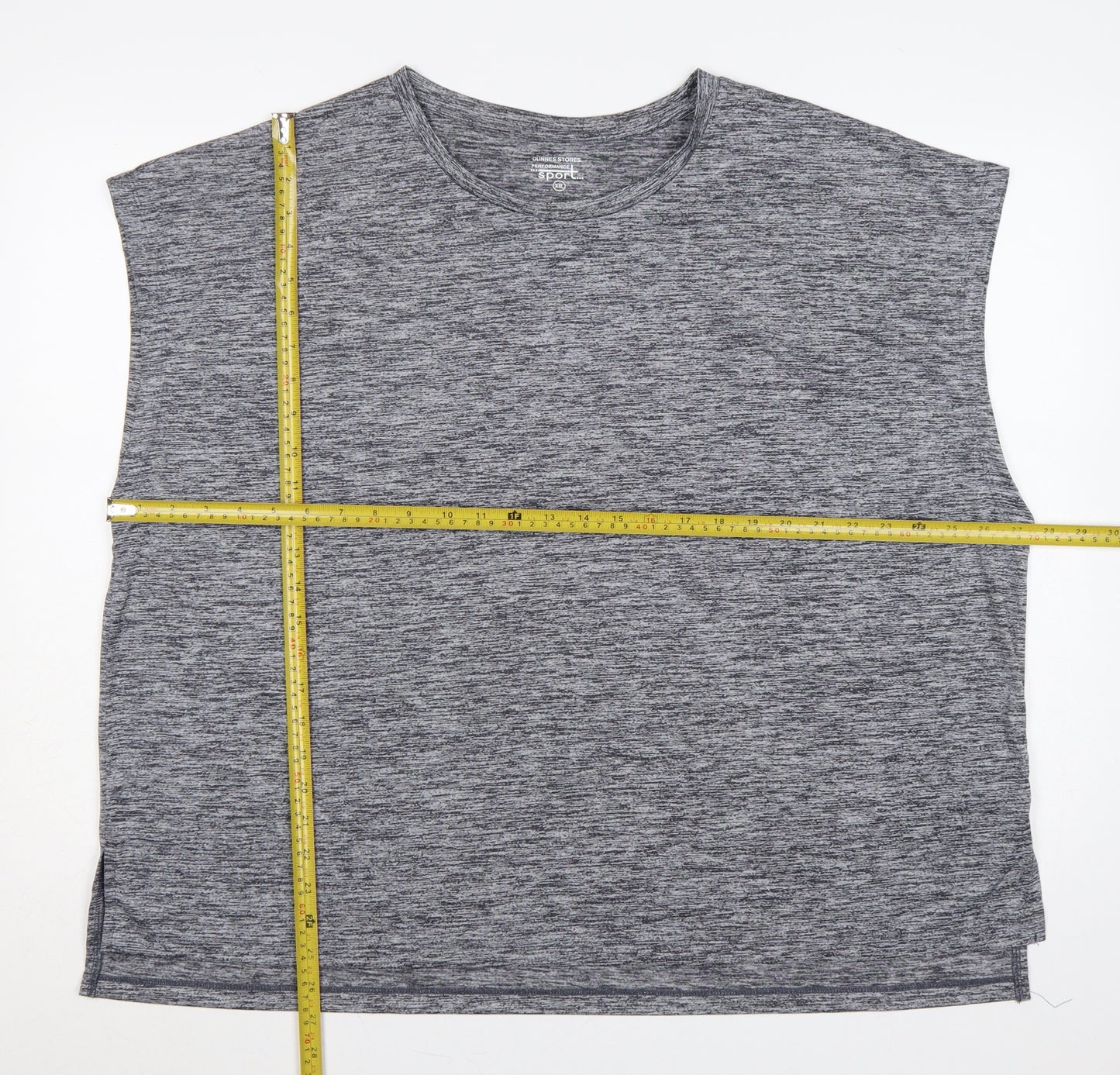 Dunnes Stores Women Grey 2XL Basic Sport Gym Training T-Shirt