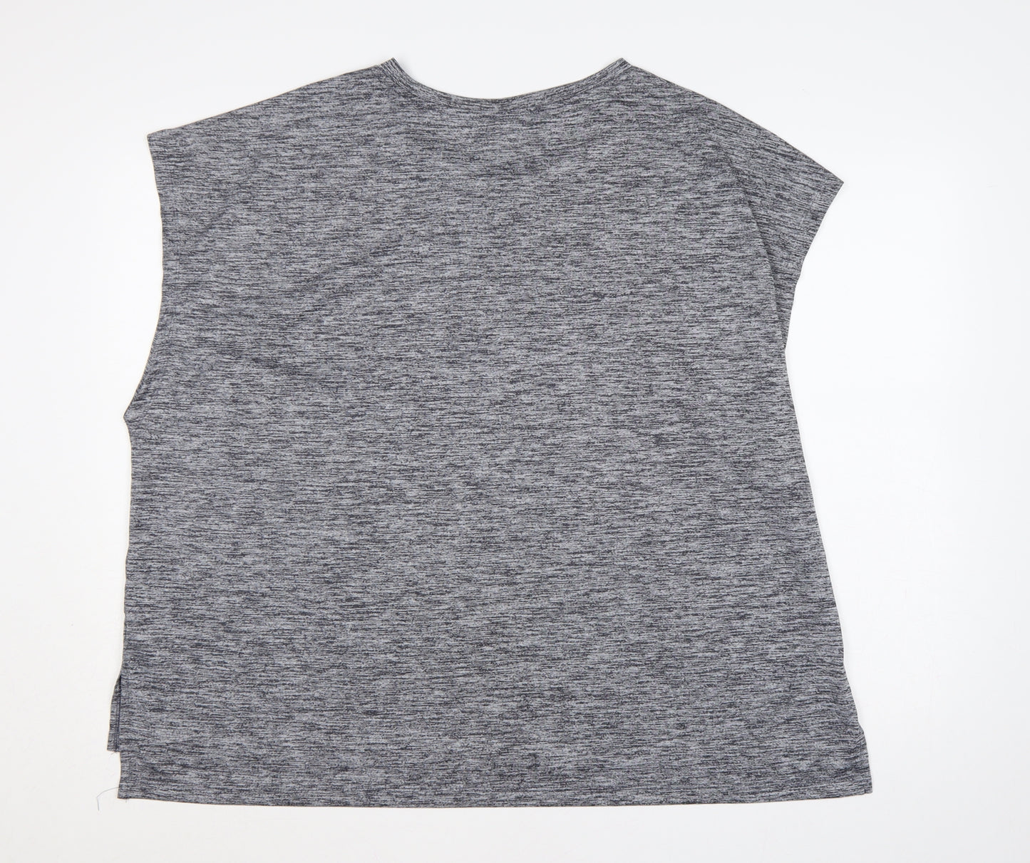 Dunnes Stores Women Grey 2XL Basic Sport Gym Training T-Shirt