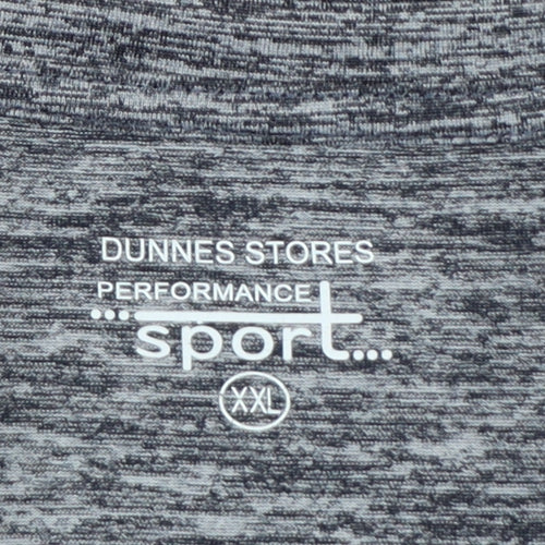 Dunnes Stores Women Grey 2XL Basic Sport Gym Training T-Shirt