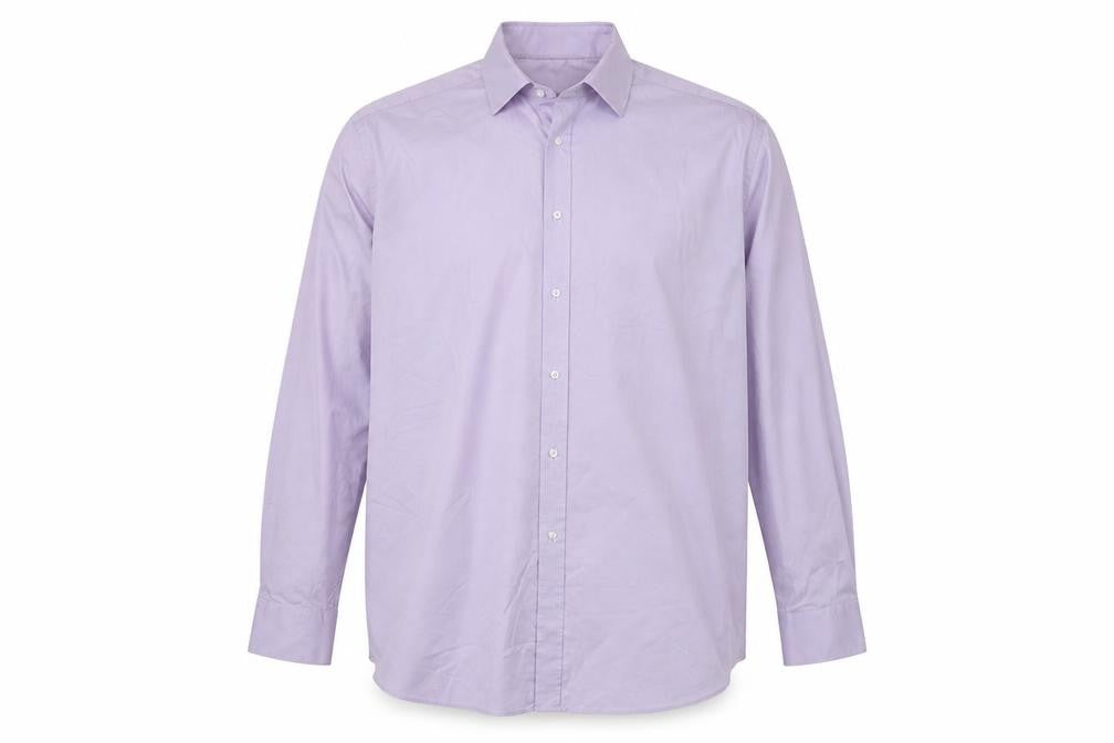 Jeff Banks Men’s Pink 18.5 Tailored Fit Cotton Formal Dress Shirt