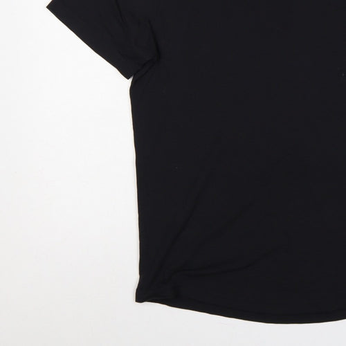 Stance Men’s Black Medium Logo Back Short Sleeve T-Shirt