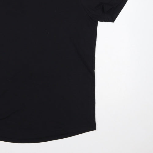 Stance Men’s Black Medium Logo Back Short Sleeve T-Shirt