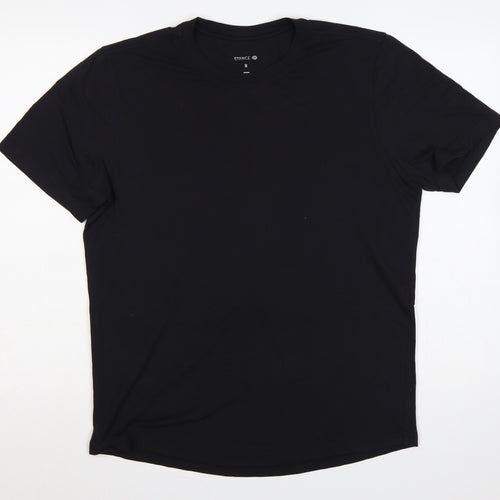 Stance Men’s Black Medium Logo Back Short Sleeve T-Shirt