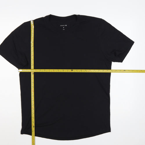 Stance Men’s Black Medium Logo Back Short Sleeve T-Shirt