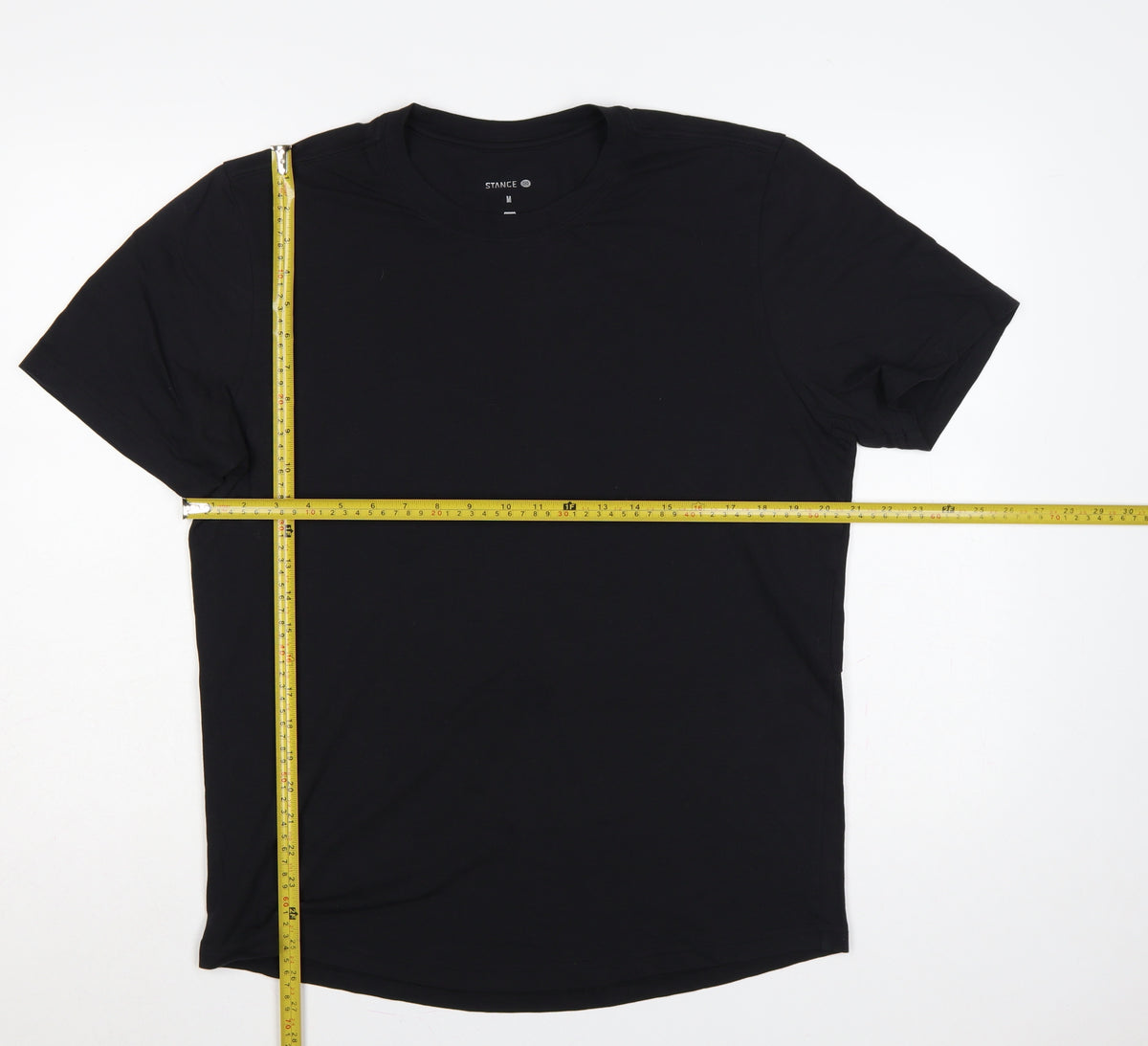 Stance Men’s Black Medium Logo Back Short Sleeve T-Shirt