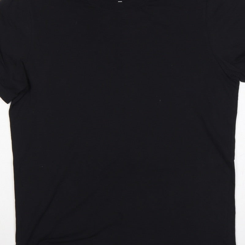 Stance Men’s Black Medium Logo Back Short Sleeve T-Shirt