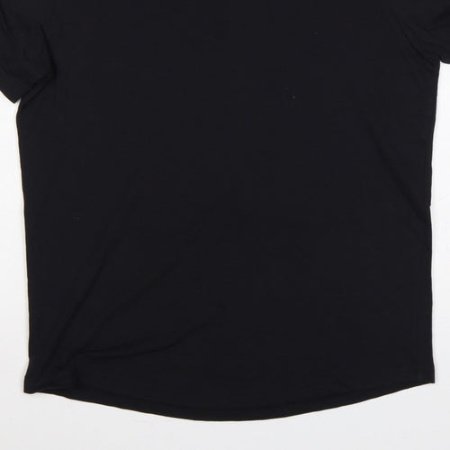 Stance Men’s Black Medium Logo Back Short Sleeve T-Shirt