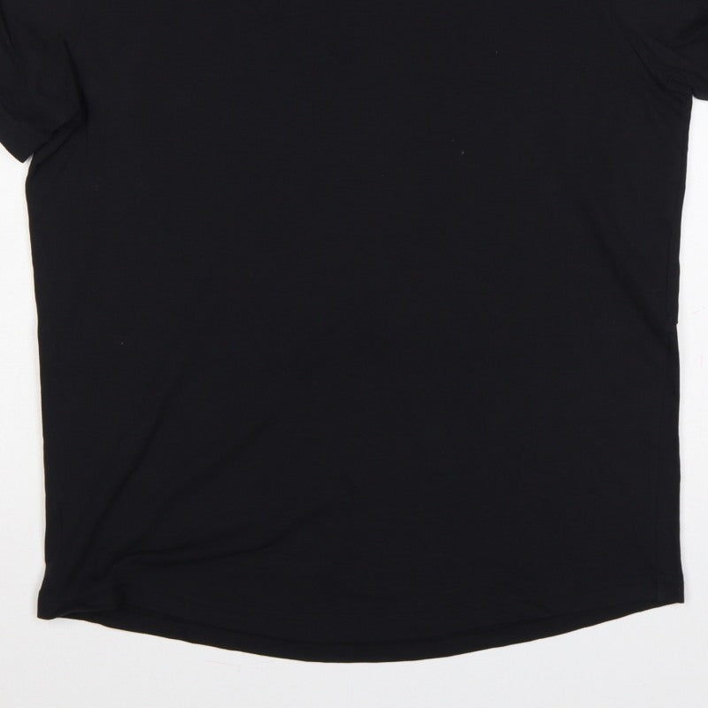 Stance Men’s Black Medium Logo Back Short Sleeve T-Shirt
